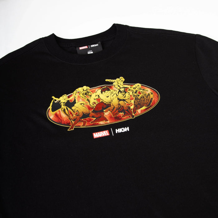 CAMISETA HIGH HEROES BLACK - Four Street