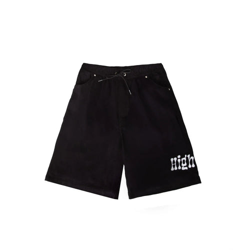 Corduroy Beach Shorts Black - Four Street