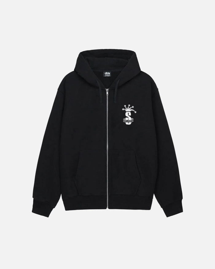 CROWN BAND ZIP HOODIE - Four Street