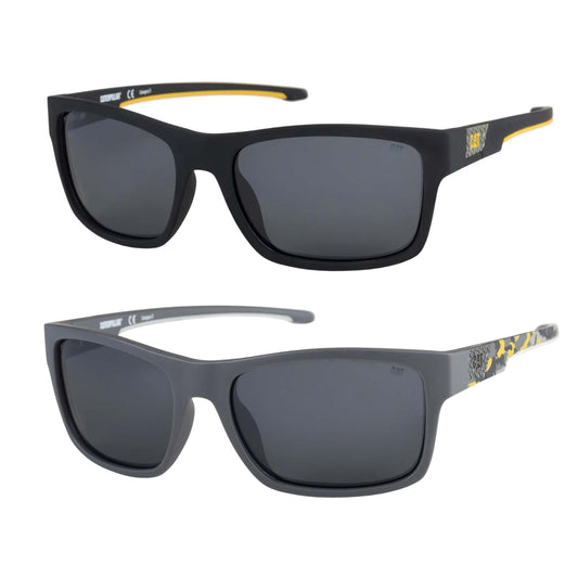CAT Mens Coder Polarised Rectangle Sunglasses