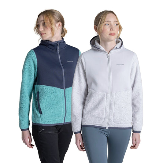 Craghoppers Womens Telesto Hooded Full Zip Fleece