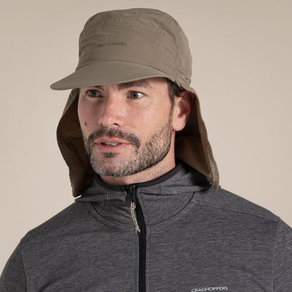 Craghoppers Mens Desert Hat 3 Sun Protection Baseball Cap