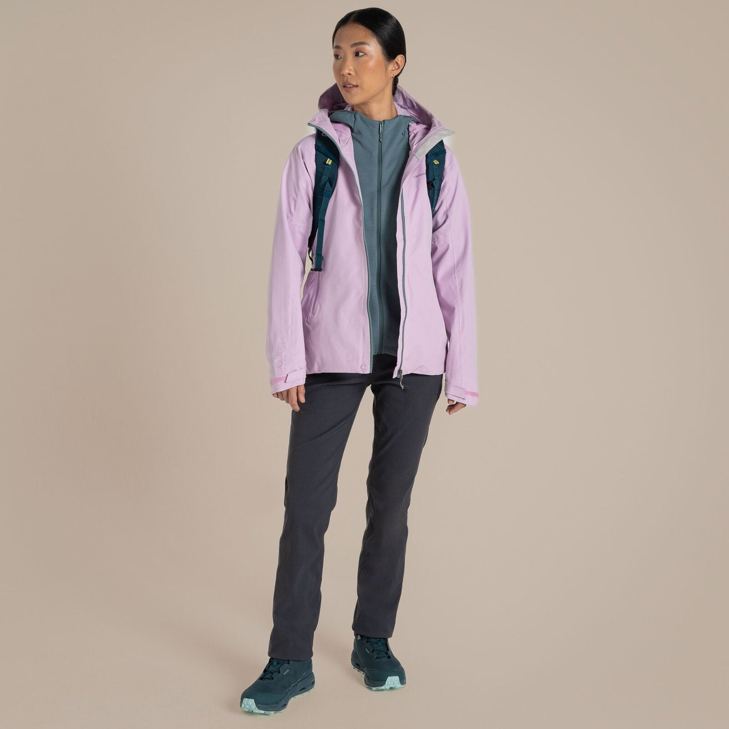 Craghoppers Womens Dynamic Pro II Breathable Waterproof Jacket