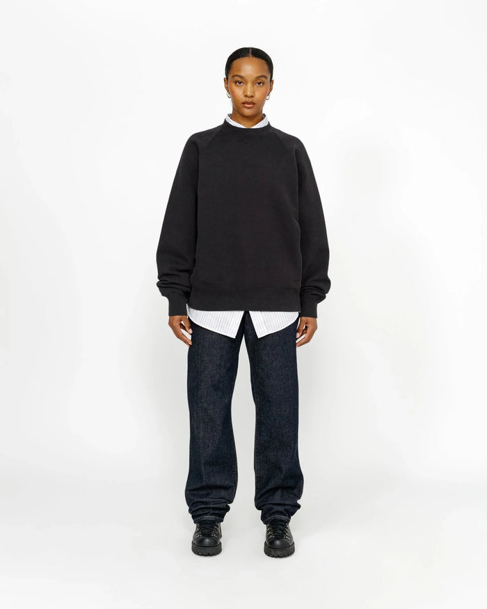 FLEECE RAGLAN CREW - Four Street