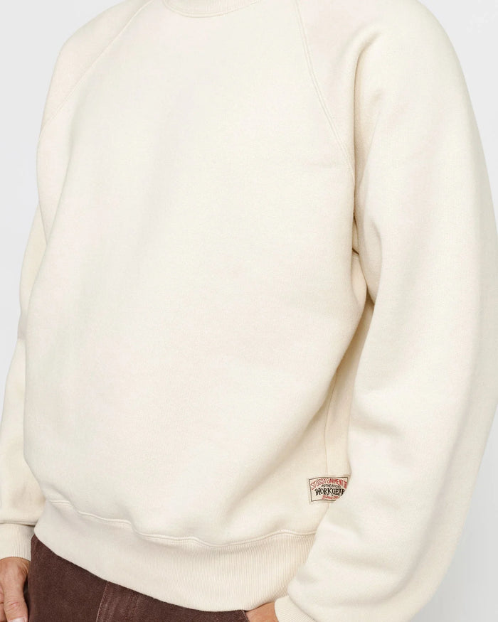 FLEECE RAGLAN CREW - Four Street