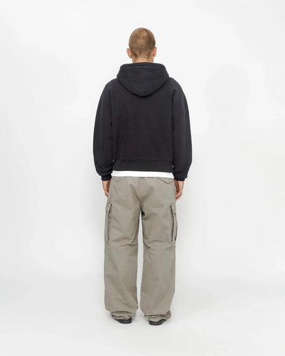 FLEECE RAGLAN ZIP HOODIE - Four Street