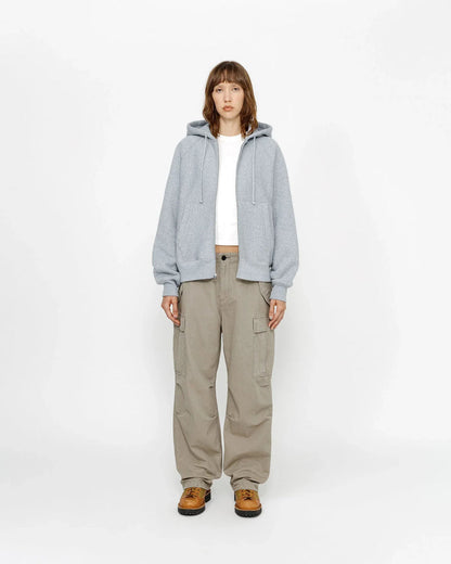 FLEECE RAGLAN ZIP HOODIE - Four Street