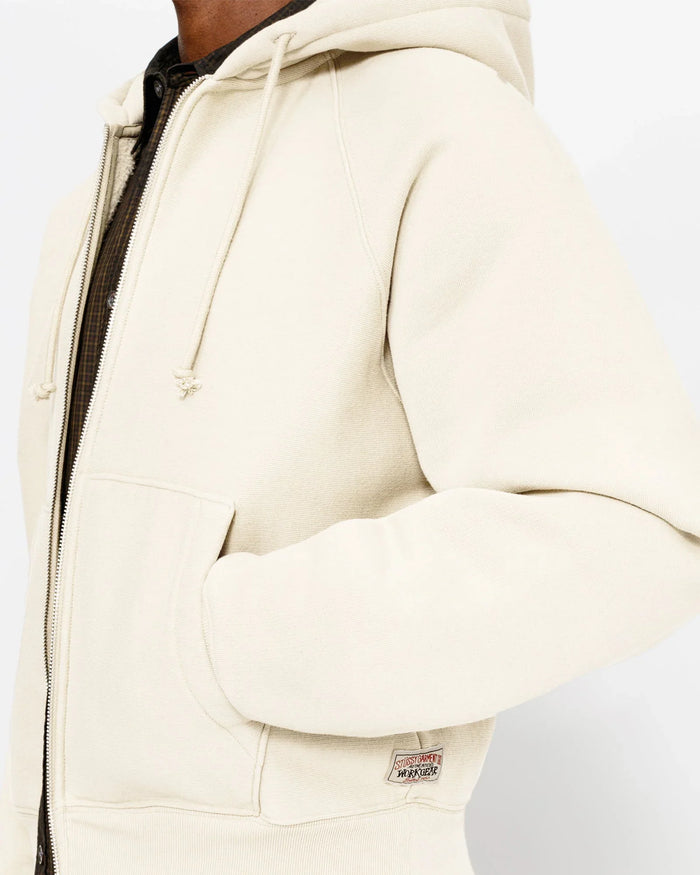 FLEECE RAGLAN ZIP HOODIE - Four Street