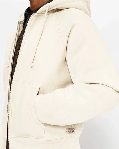 FLEECE RAGLAN ZIP HOODIE - Four Street