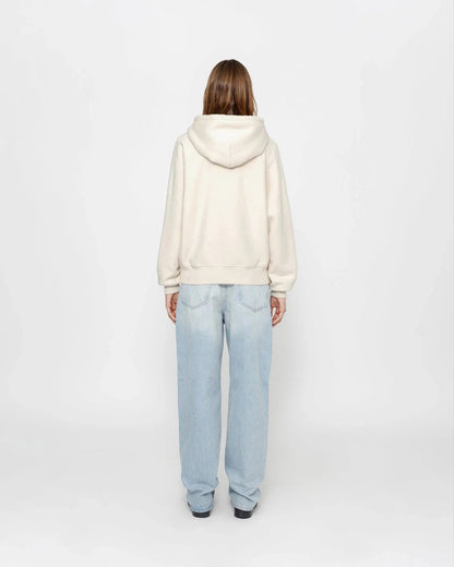 FLEECE RAGLAN ZIP HOODIE - Four Street