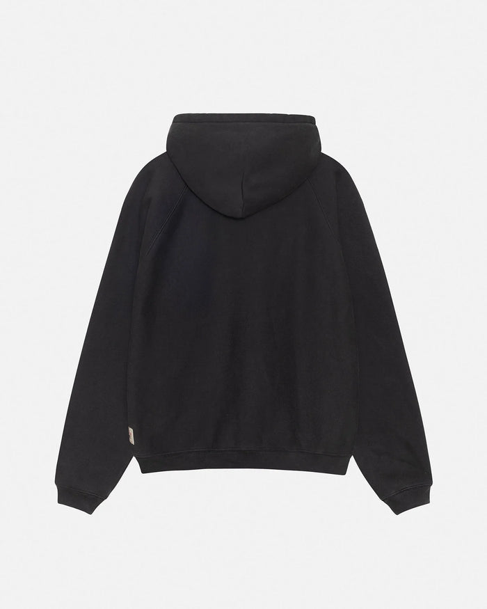 FLEECE RAGLAN ZIP HOODIE - Four Street