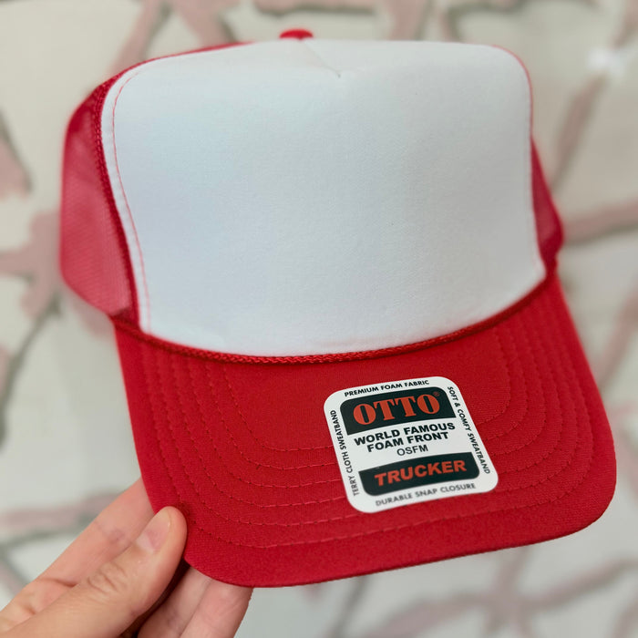 Foam Trucker Hat (Red)