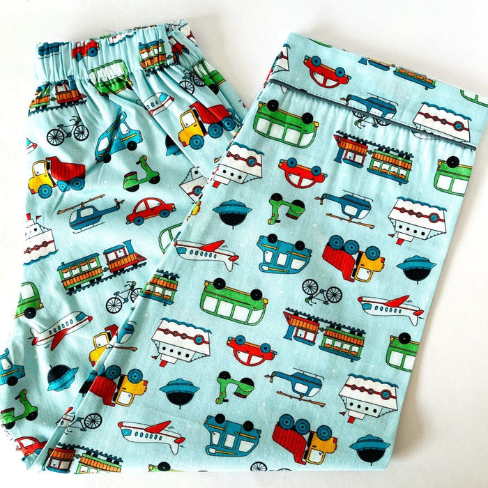 Fun Transport Vehicles Pyjamas - Little Kooma