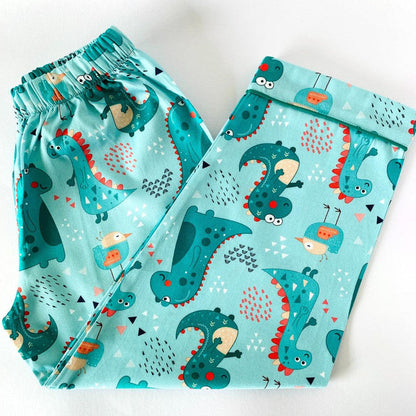Green Dino Pyjamas - Little Kooma