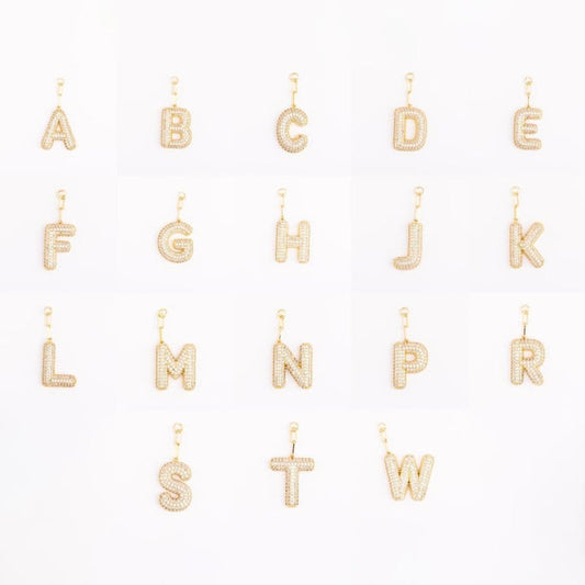 Heather Letter Charms