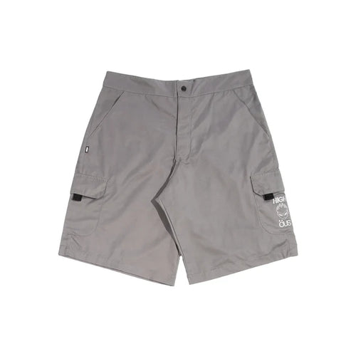 High &amp; ÖUS Nylon Shorts Grey - Four Street