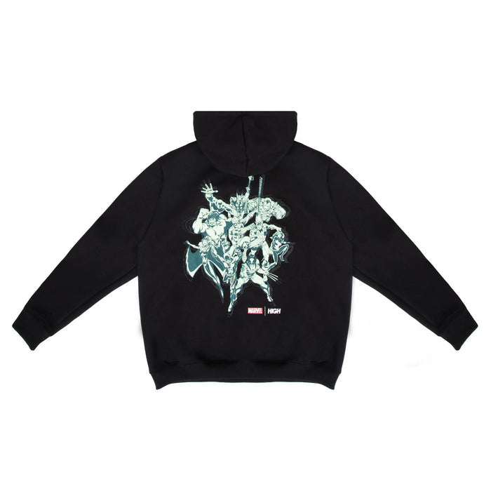 Hoodie Squad Black - Four Street