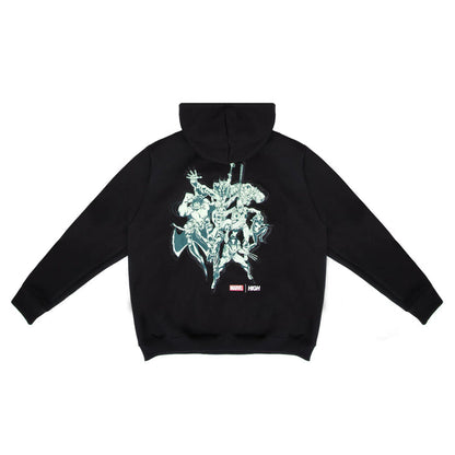 Hoodie Squad Black - Four Street