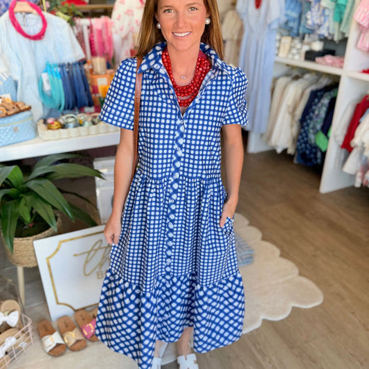 Jema Gingham Dress