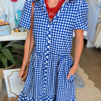Jema Gingham Dress