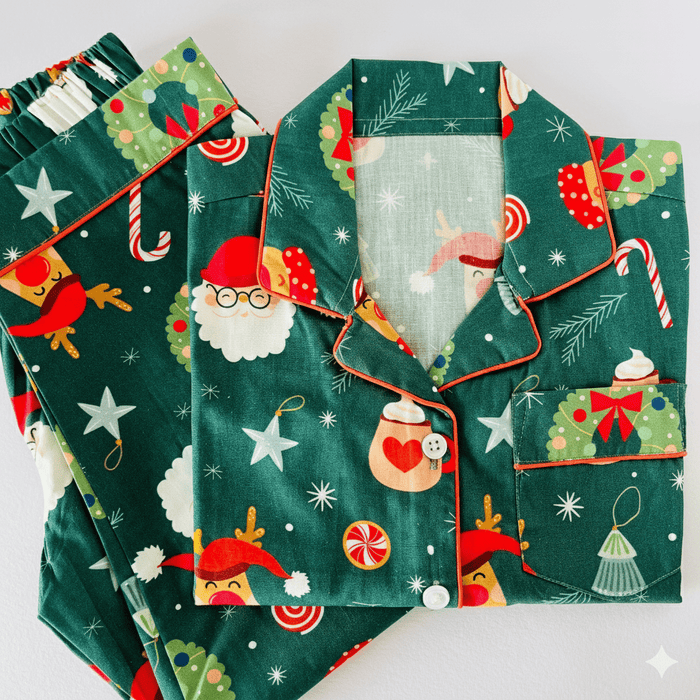 Jolly Santa Pyjamas - Little Kooma