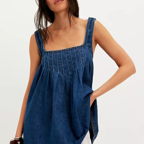 Katie Denim Tunic