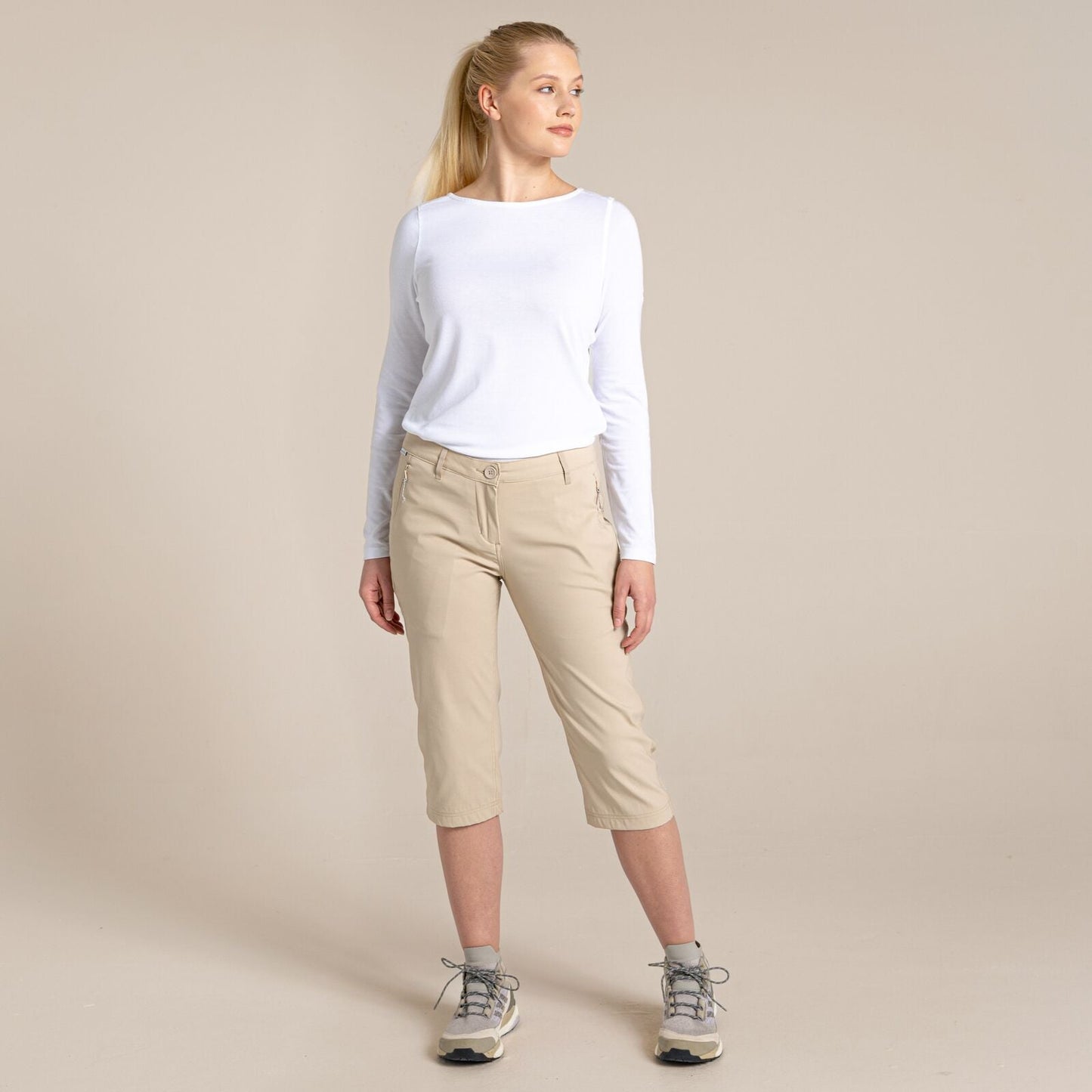 Craghoppers Womens Kiwi Pro 2 Cropped Walking Trousers