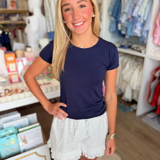 Lanie Tee (Navy)