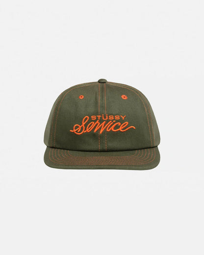MID-DEPTH STÜSSY SERVICE STRAPBACK - Four Street