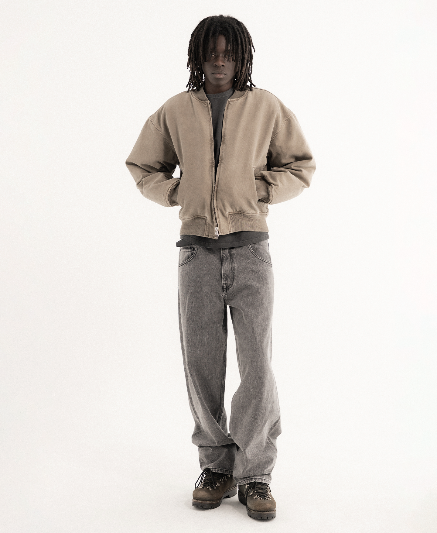 'Navy' Bomber Jacket