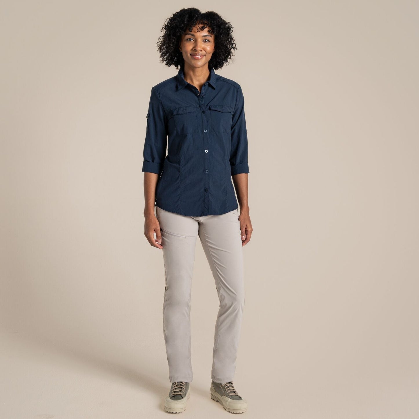 Craghoppers Womens NosiLife Adventure 3 Long Sleeve Shirt