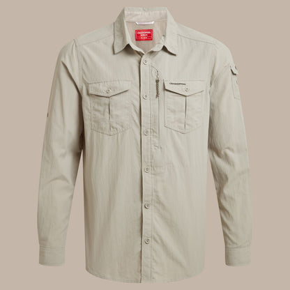 Craghoppers Mens NosiLife Adventure III Long Sleeve Shirt