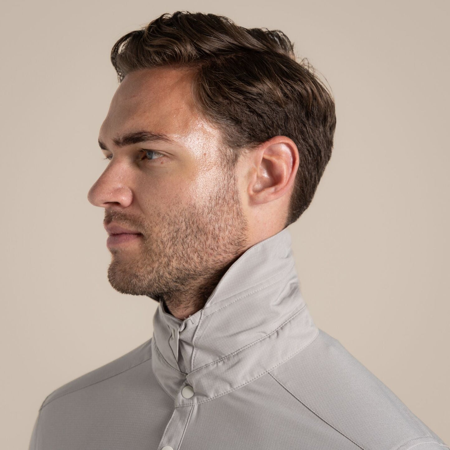 Craghoppers Mens NosiLife Pro V UPF Long Sleeve Shirt