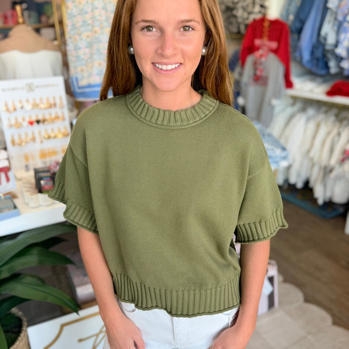 Olivia Top (Olive)