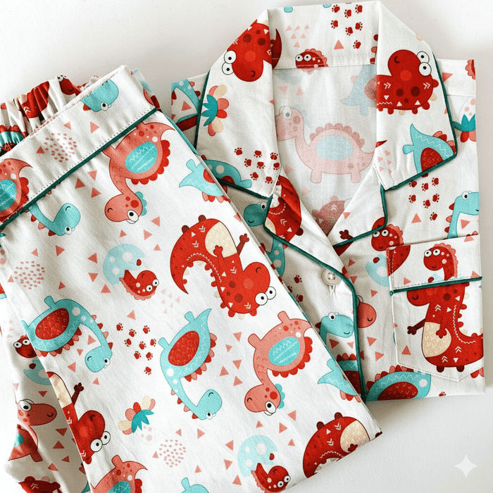 Playful Dinos Pyjamas - Little Kooma