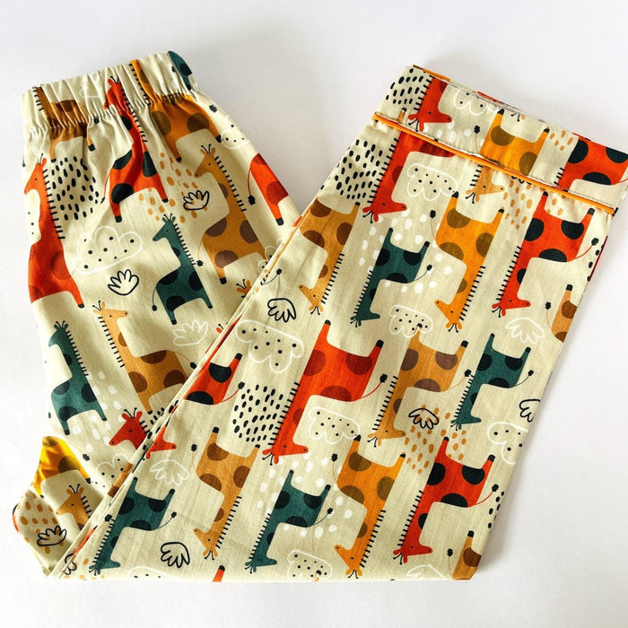 Quirky Giraffes Pyjamas - Little Kooma
