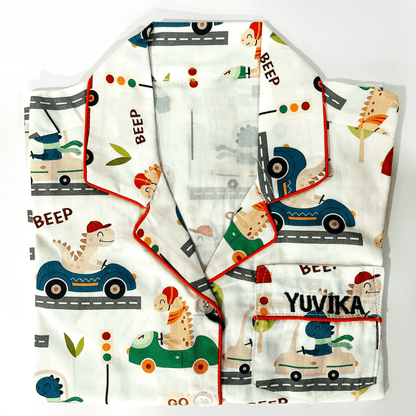 Racing Dino Pyjamas - Little Kooma