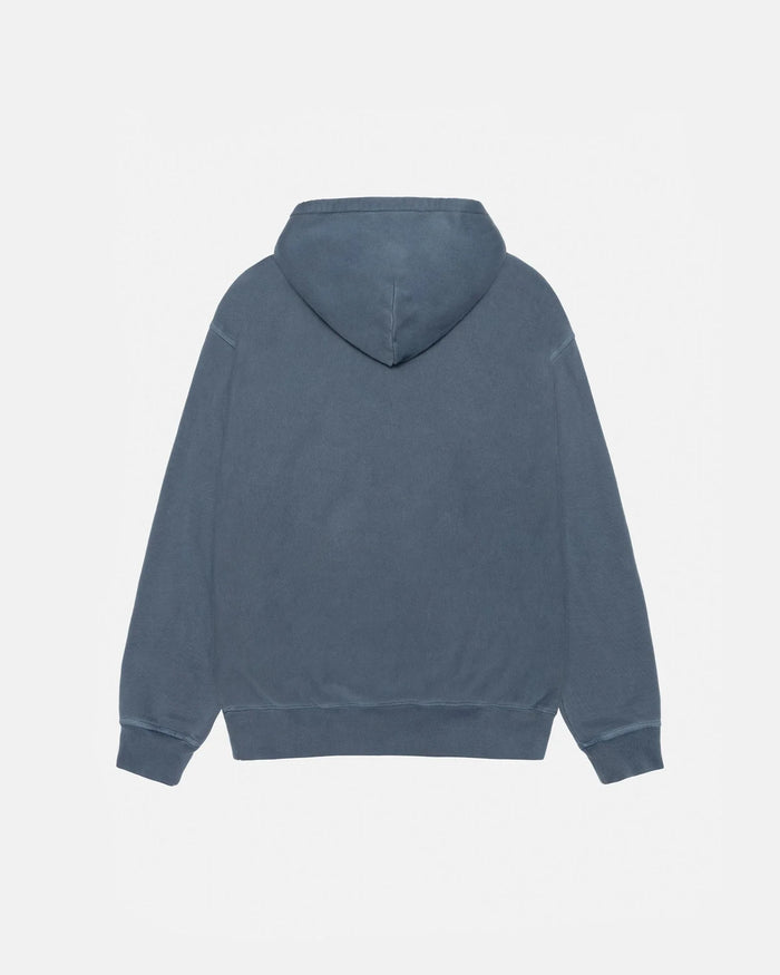 RASTA LION HOODIE PIGMENT DYED - Four Street