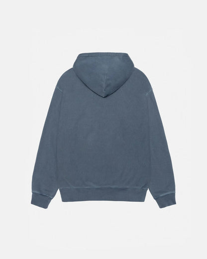 RASTA LION HOODIE PIGMENT DYED - Four Street