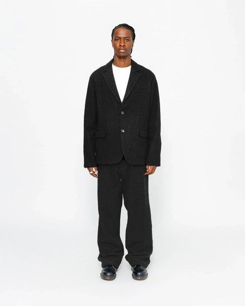RELAXED TROUSER TEXTURED WOOL - Four Street