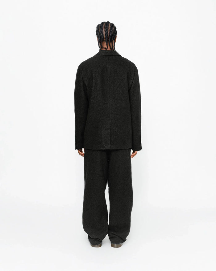 RELAXED TROUSER TEXTURED WOOL - Four Street