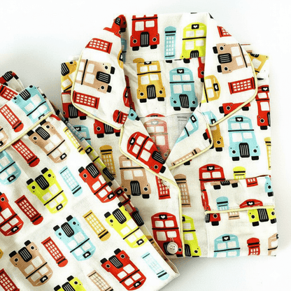 Retro London Pyjamas - Little Kooma