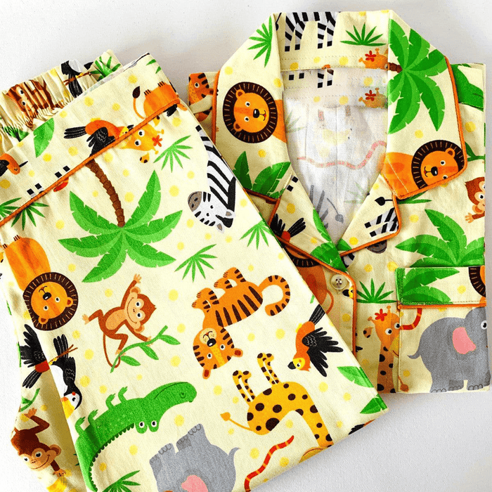 Safari Animals Pyjamas - Little Kooma