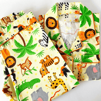 Safari Animals Pyjamas - Little Kooma