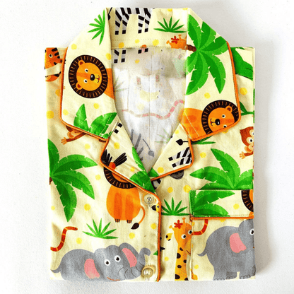 Safari Animals Pyjamas - Little Kooma