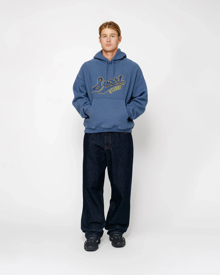 SATIN PATCH HOODIE - Four Street