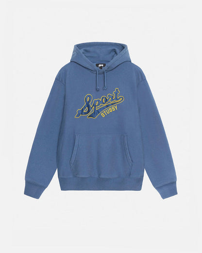 SATIN PATCH HOODIE - Four Street