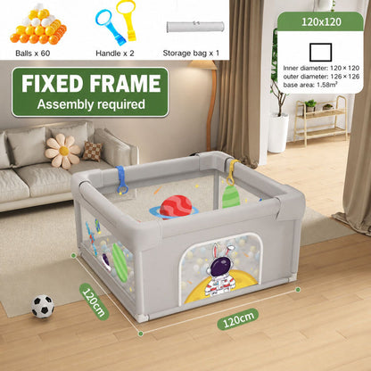Playpen Only (Space Fixed Frame) / 120x120cm