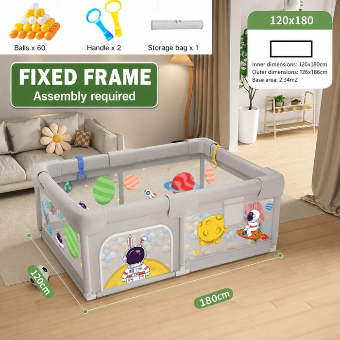 Playpen Only (Space Fixed Frame) / 120x180cm