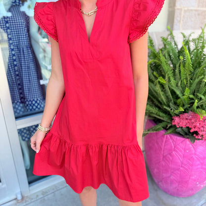 Sierra Dress (Red)